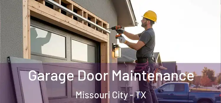 Garage Door Maintenance Missouri City - TX
