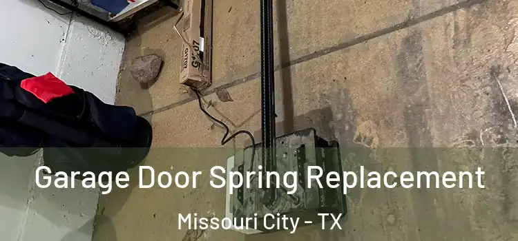  Garage Door Spring Replacement Missouri City - TX