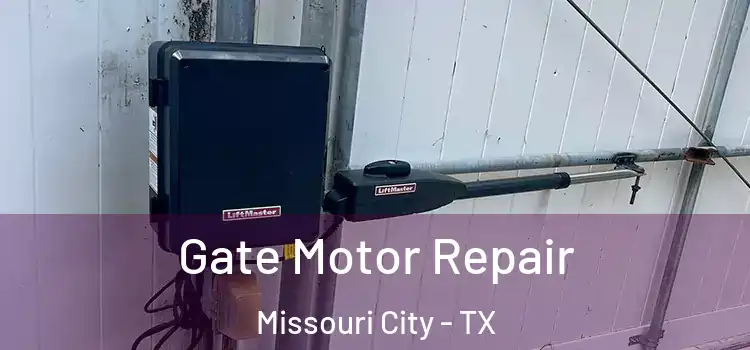 Gate Motor Repair Missouri City - TX